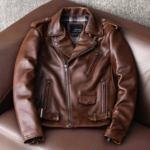 Mens leather jacket